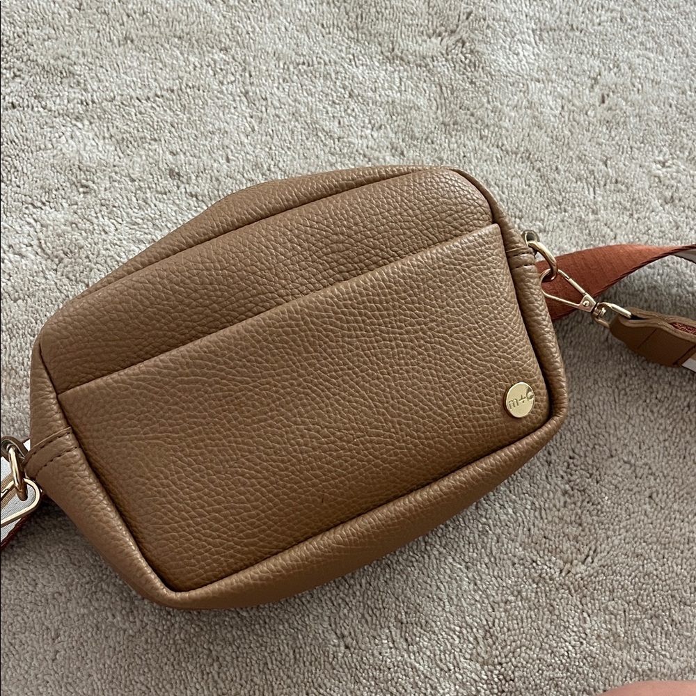 Brown Leather Crossbody Bag
